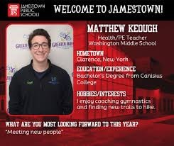Matthew Keough - Health/PE Teacher at Washington Middle School
